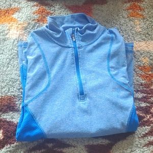 Long sleeve stretch running shirt